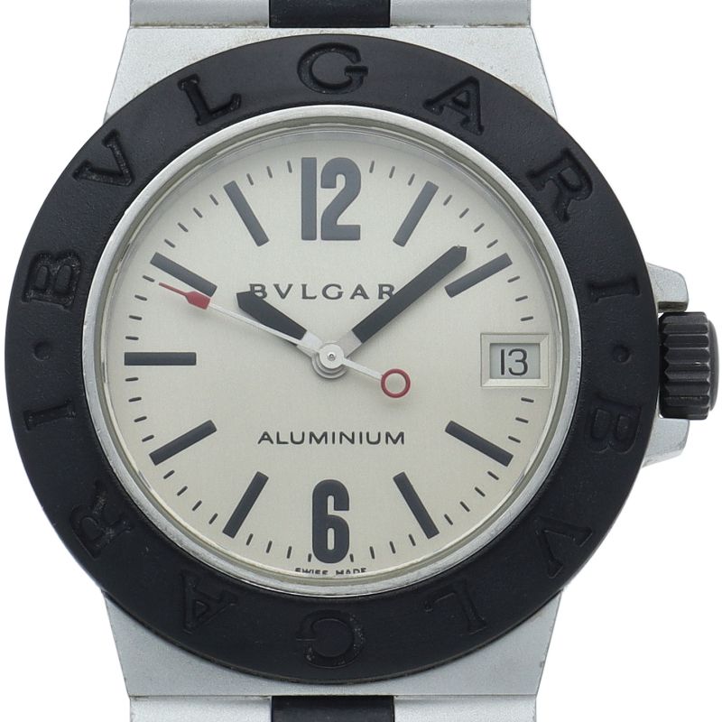 高価値 ウォッチ アルミニウム ブルガリ 32mm AL32A ボーイズ時計 時計