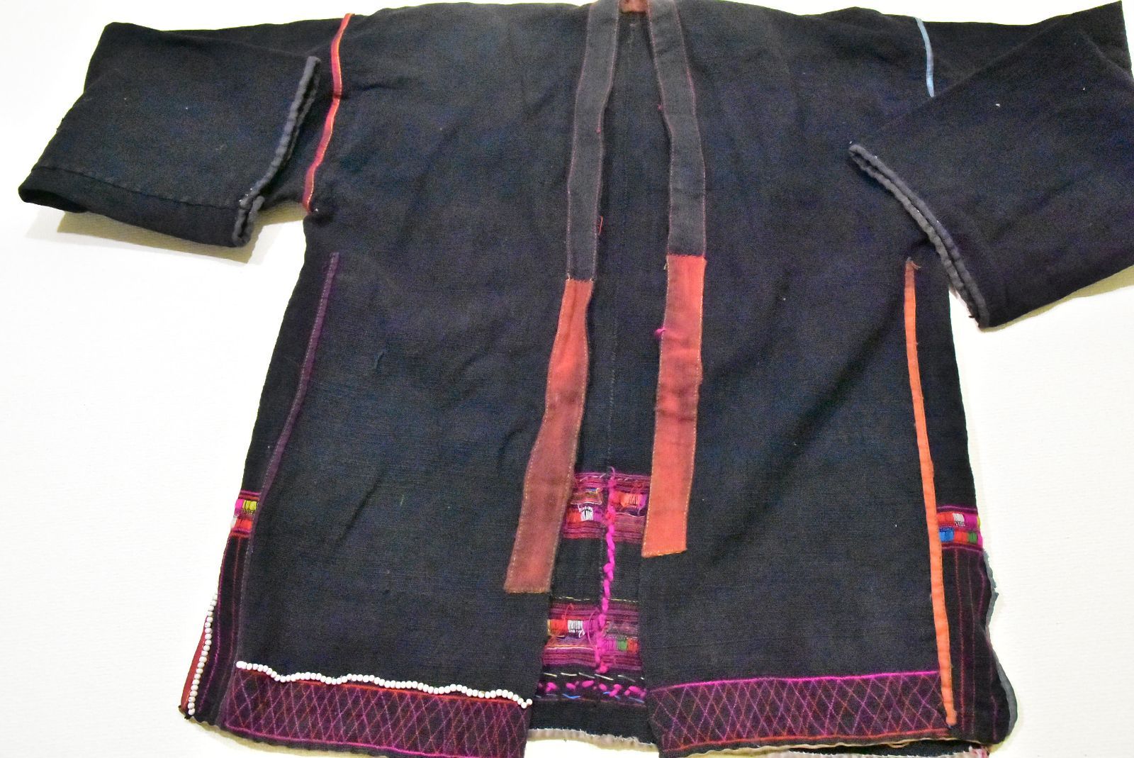 アカ族ハンドメイドジャケット タイ アカ族 民族衣装 ジャケット