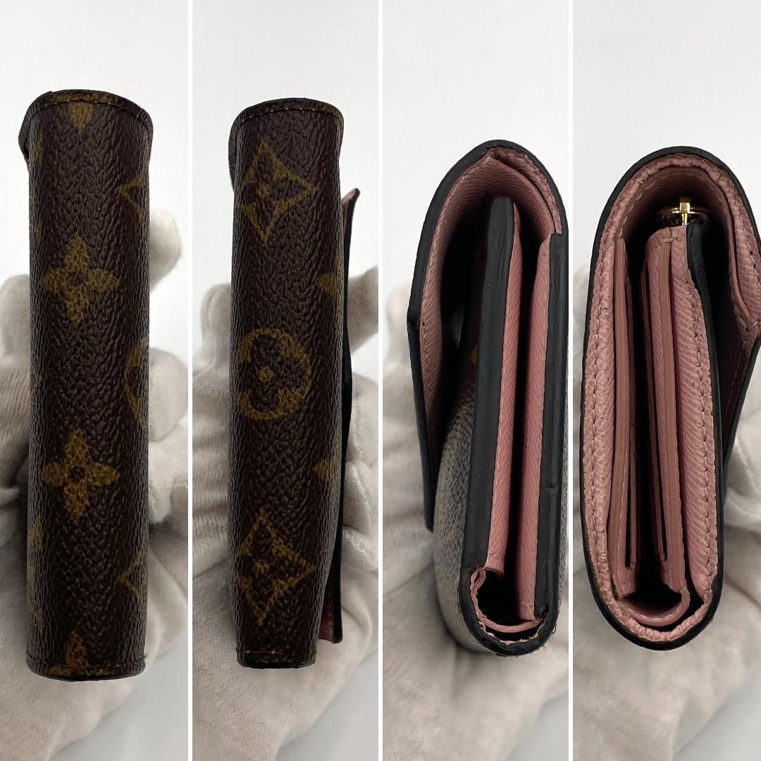 ルイヴィトン モノグラム ローズ ポルトフォイユ ヴィクトリーヌ 1359  