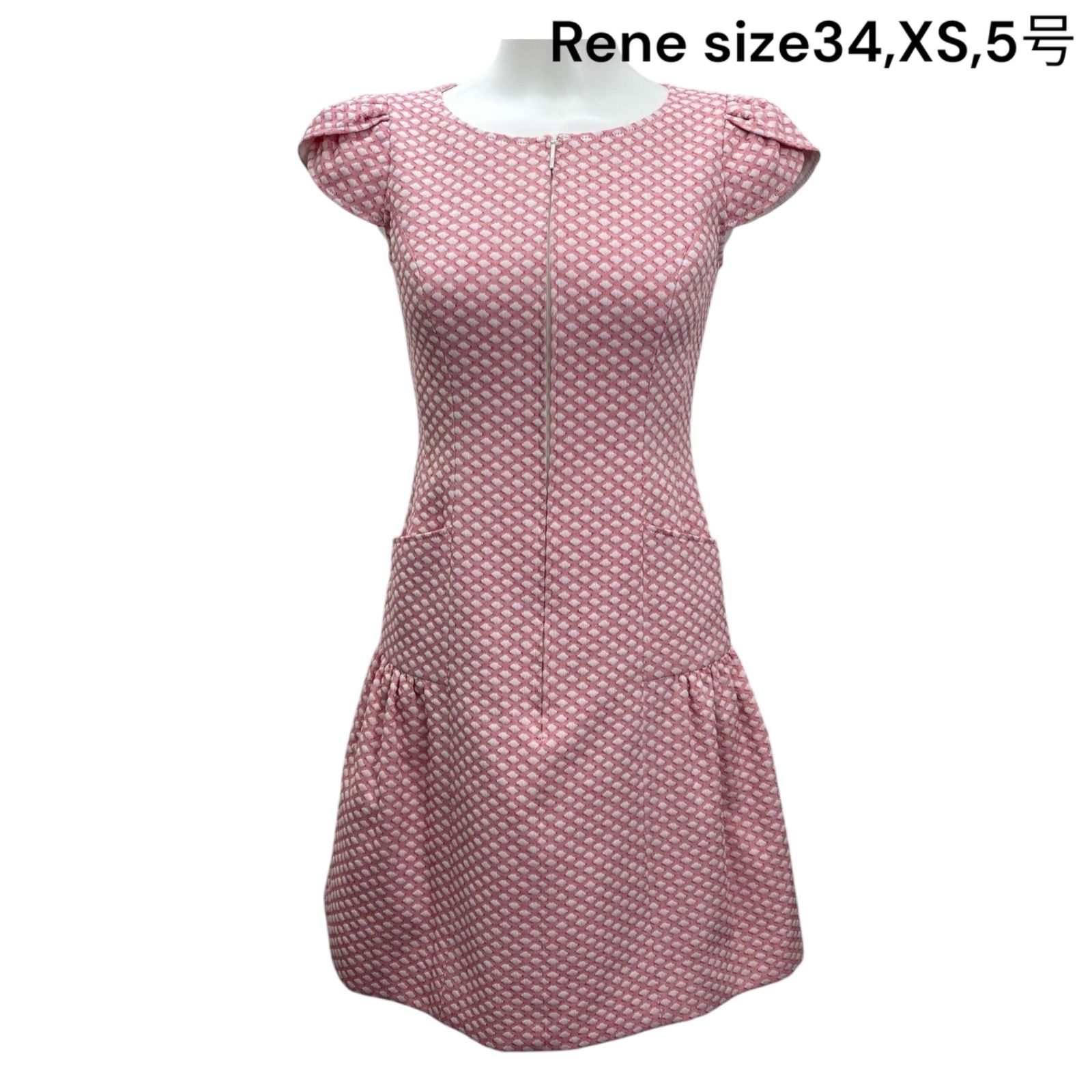 値下げ ルネ 半袖ワンピース 34 Rene ワンピース 34 【公式通販】