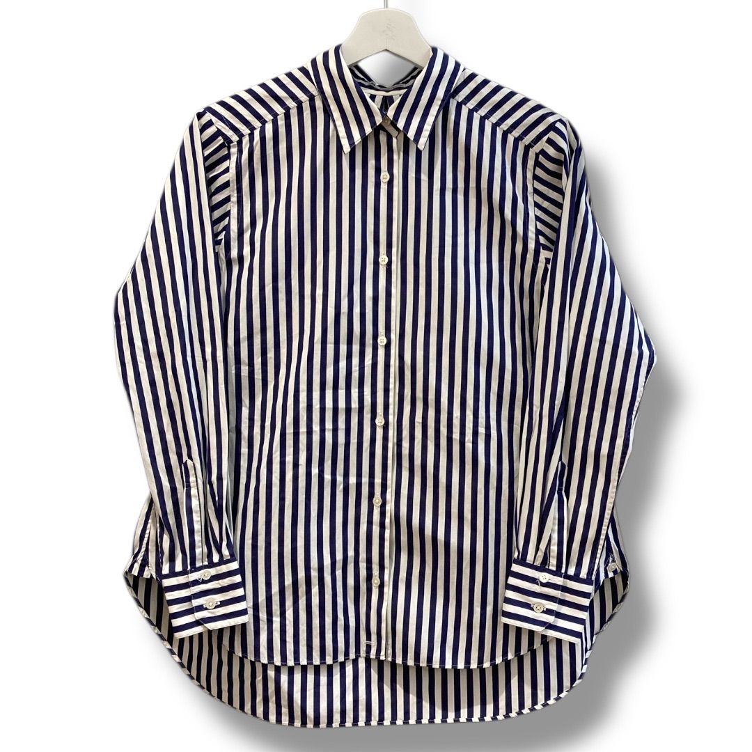 FRAMe WORK フレームワーク Thomas Mason ストライプシャツ サイズ36