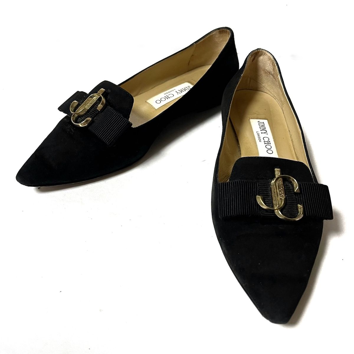 JIMMY CHOO Ade Flat フラットシューズ 36 1 2 【別倉庫からの配送】 - 靴