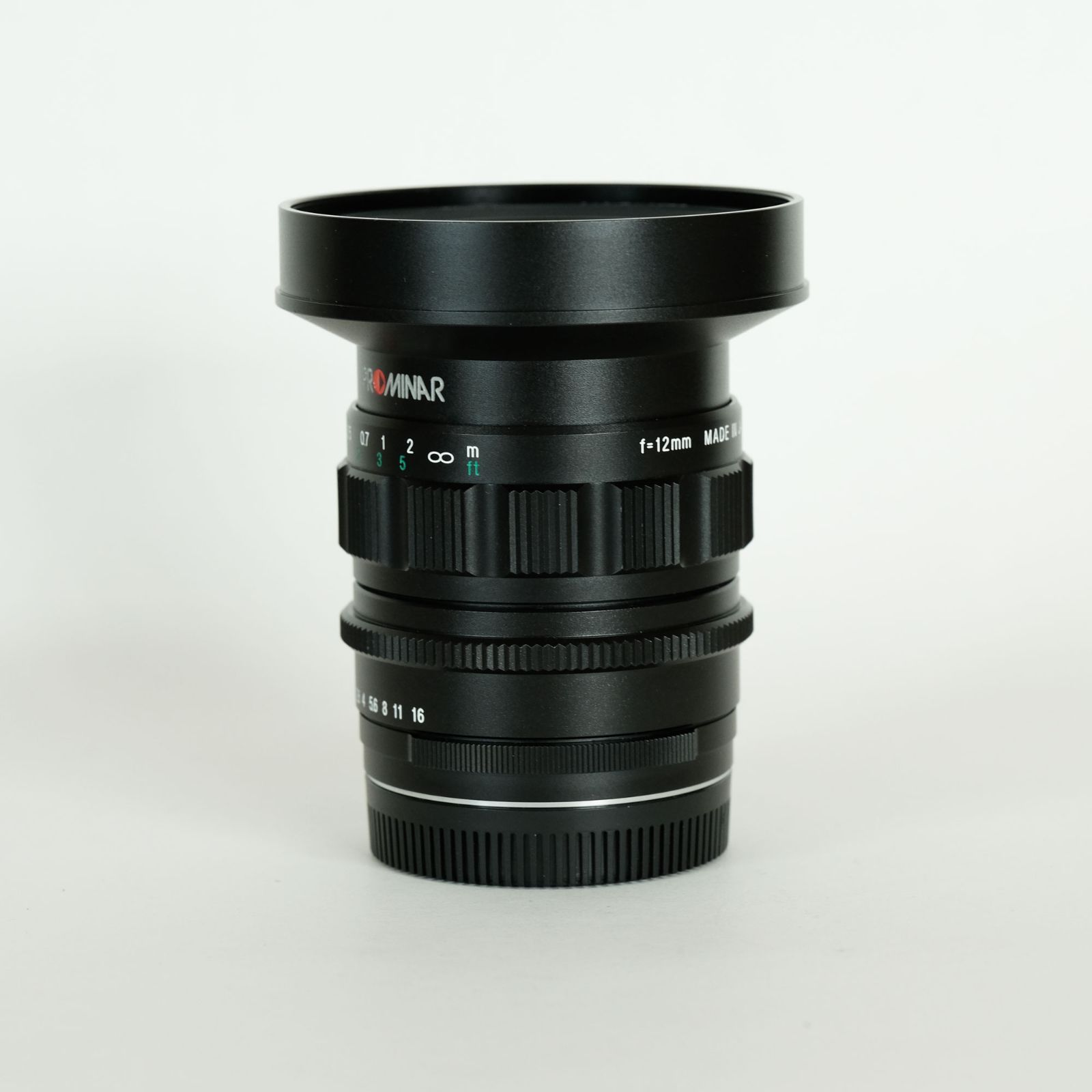 美品] Kowa PROMINAR 12mm F1.8 ブラック / マイクロフォー
