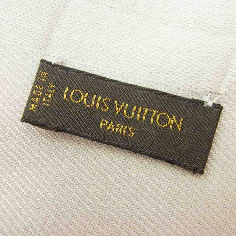 LOUIS VUITTON ルイ・ヴィトン シルク ウール ショール