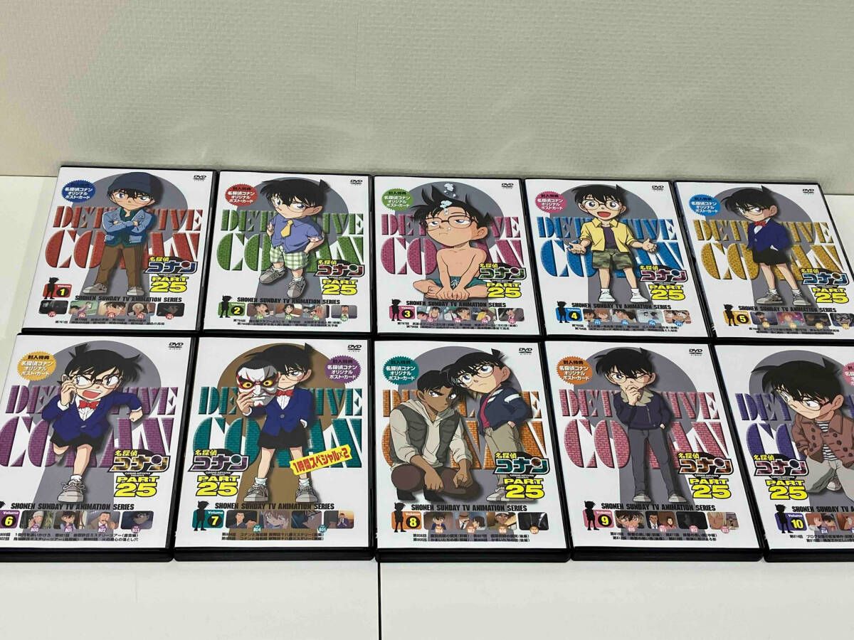 DVD 【※※※】[全10巻セット]名探偵コナン PART25 Vol.1~10