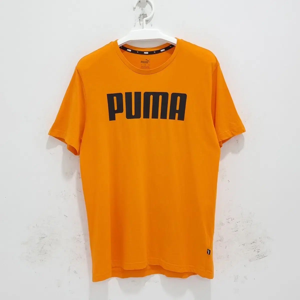 【雷市場（ポンジャン）商品韓国直送】PUMA(プーマ) メンズ Tシャツ 半袖Tシャツ 半袖 コットンTシャツ オレンジ 105 XL お勧め