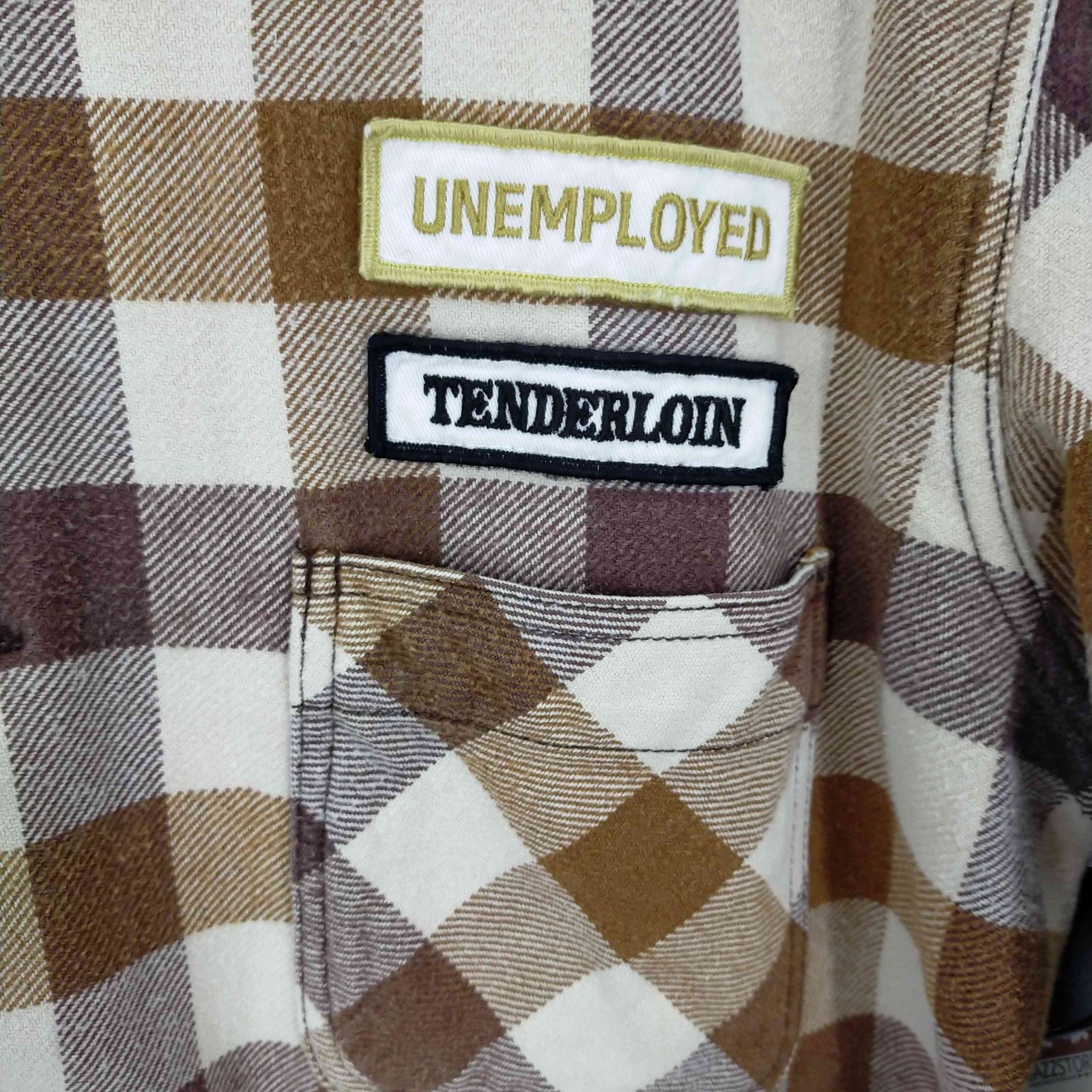 テンダーロイン TENDERLOIN PLENTY TOUGH バッファロー チェックシャツ