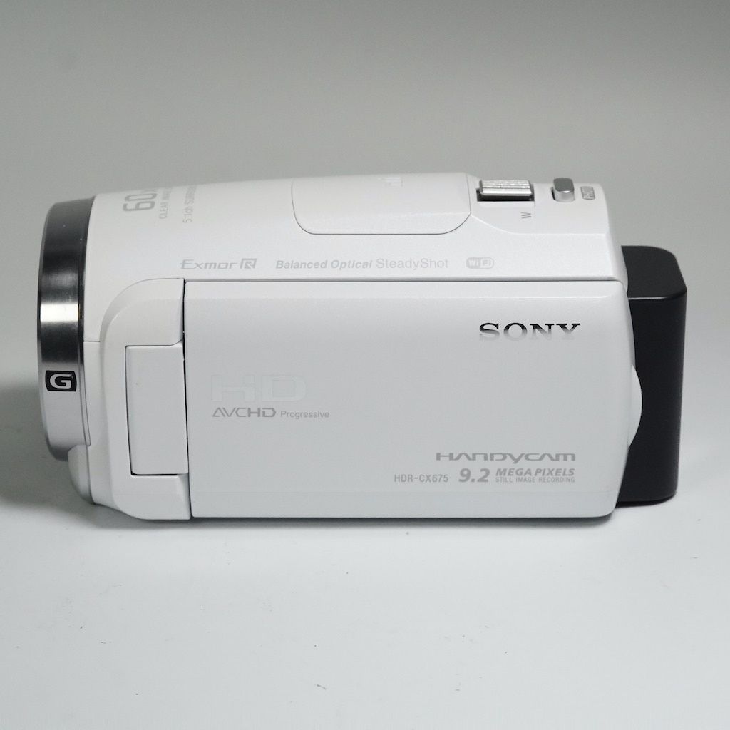 SONY Handycam ビデオカメラ HDR-CX675 ホワイト-