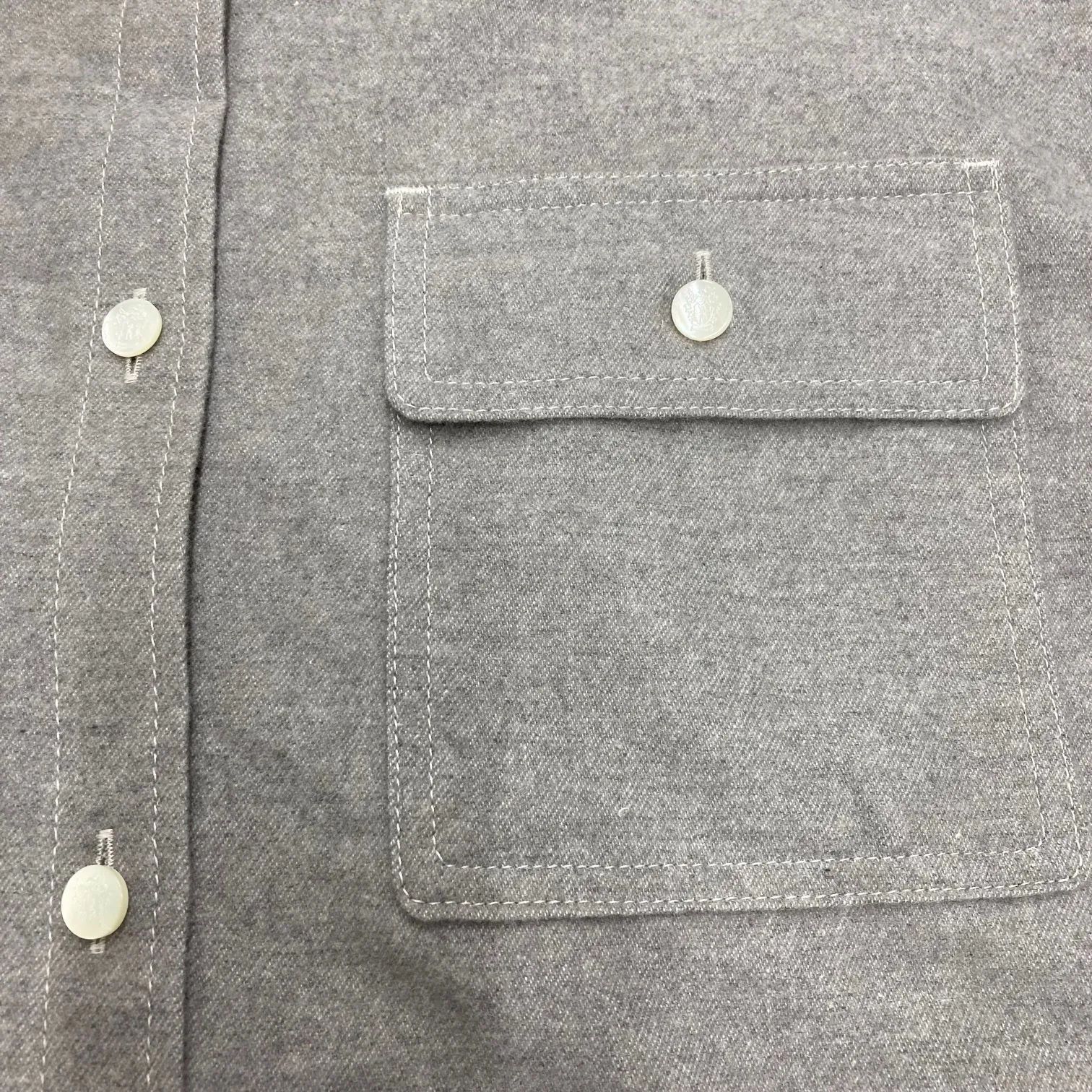 DAKS ダックス 長袖シャツ グレー ブランド レディース トップス 服 未 