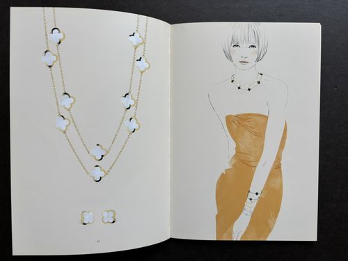 ヴァンクリーフ＆アーペル アルハンブラ ジュエリーカタログ 小冊子付き(Van Cleef＆Arpels: Alhambra)#FB210058