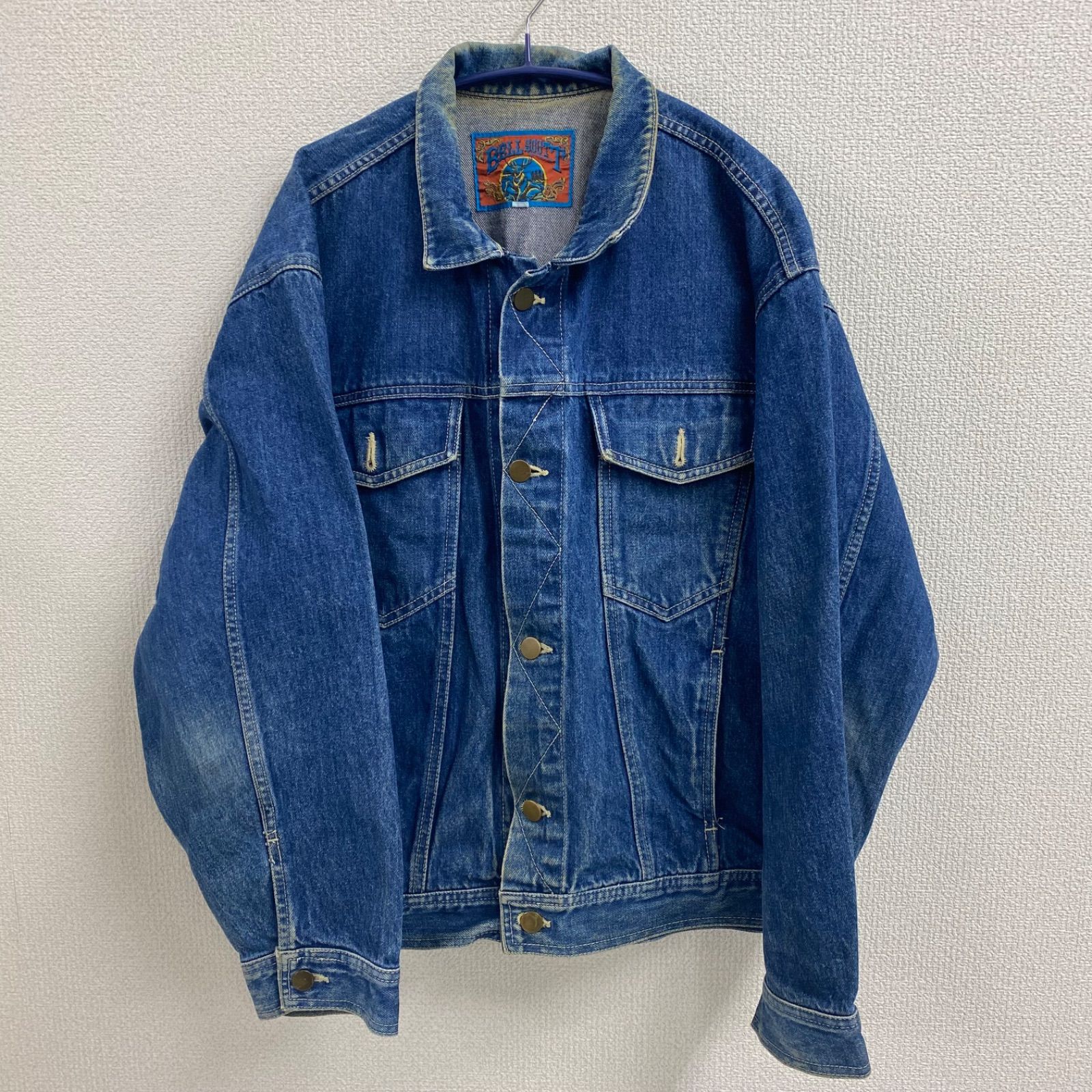 80s 90s BELL SCOTT オーバーサイズ デニムジャケット L - メルカリ