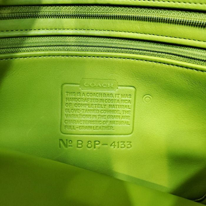 コーチ COACH オールドコーチ グラブタンレザー ハンドバッグ 4133