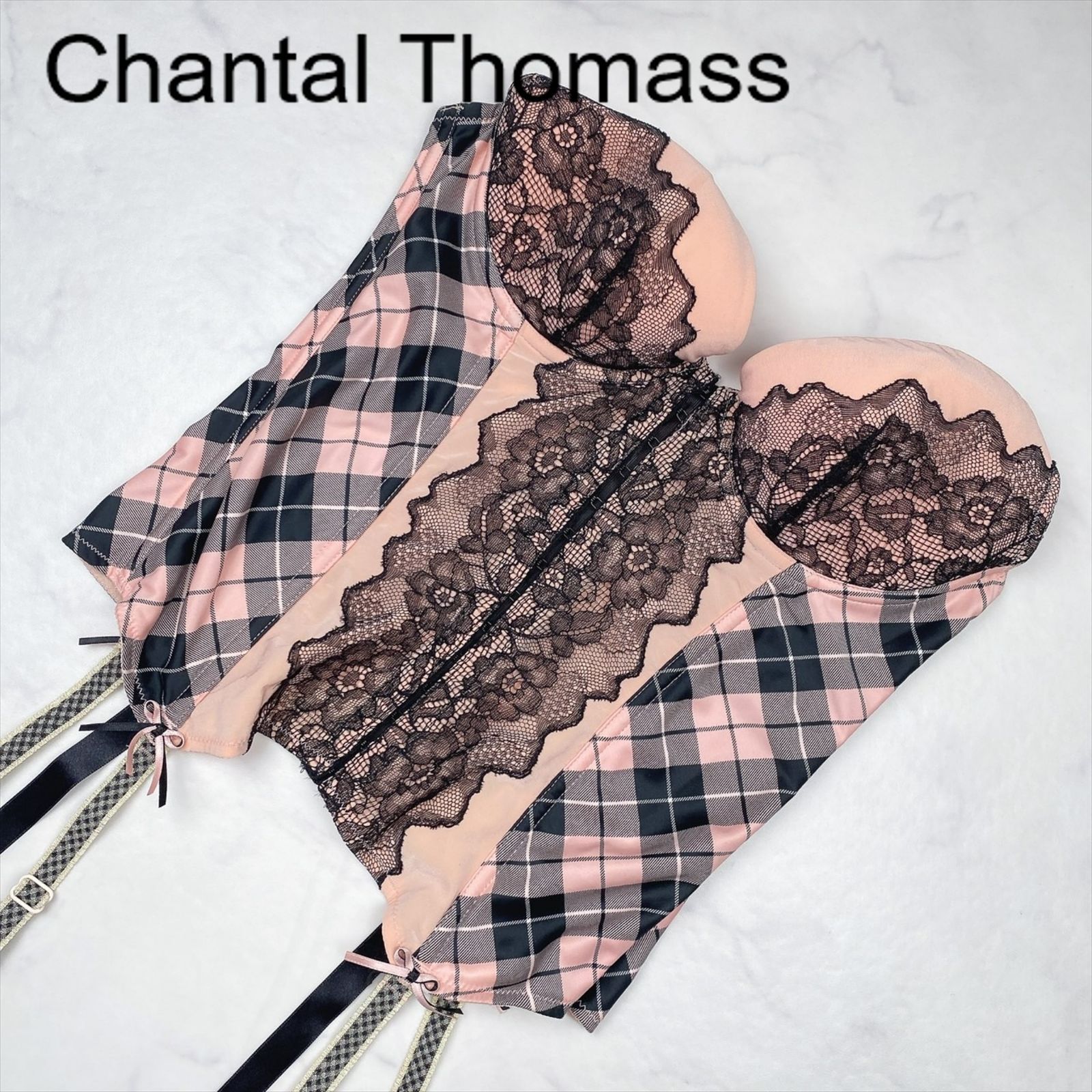 Chantal Thomass シャンタル トーマス 85C ランジェリー 下着 プレゼント ギフト レース 刺繍
