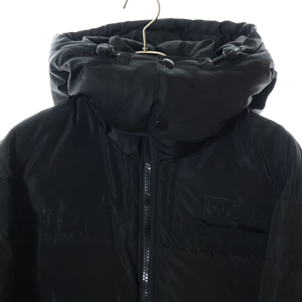 DIESEL W-HUSTLE PAD ダウンジャケット M 黒 DIESEL (ディーゼル) W-RUSSELL-PAD JACKET ラッセル ロゴ