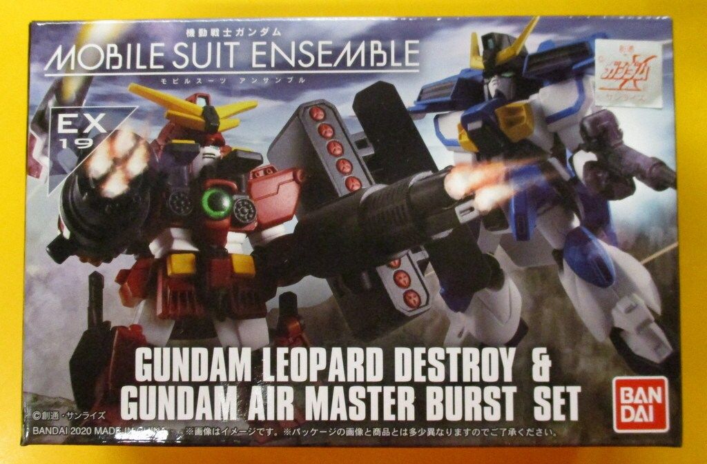 バンダイ MOBILE SUIT ENSEMBLE ガンダムレオパルドD デストロイ -ガンダムエアマスターバースト セット EX19