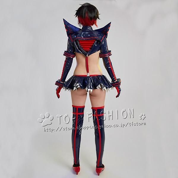 KILL la KILL キルラキル 服神衣鮮血 纏 流子 まとい りゅうこ コスプレ衣装 ウィッグ 靴 道具別売りり
