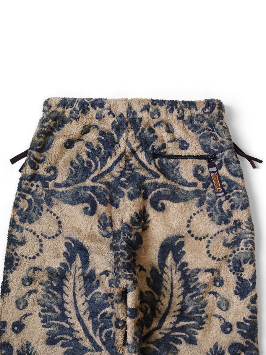 KAPITAL｜キャピタル ダマスク柄 フリース イージーパンツ - メルカリ