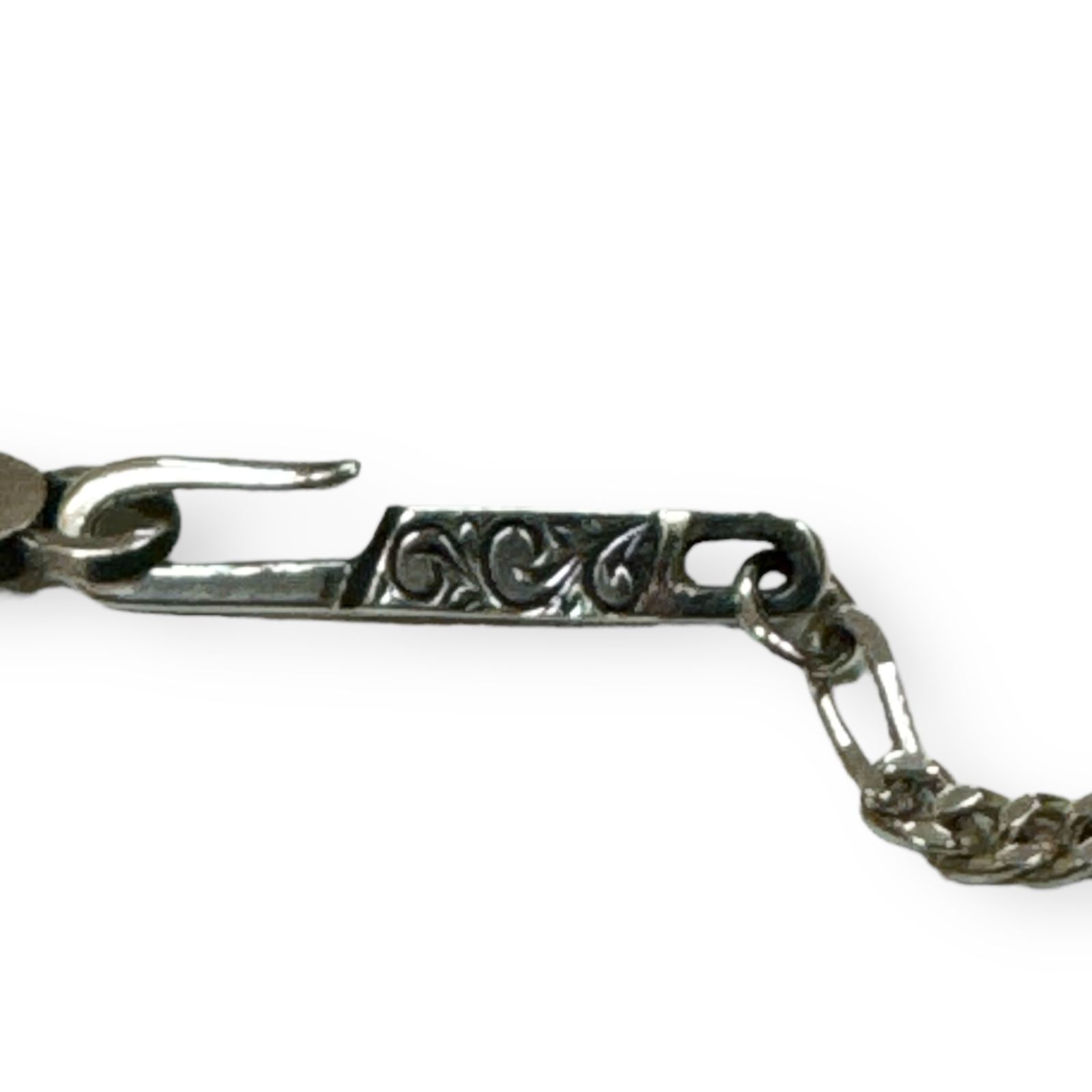 アンチドートバイヤーズクラブ シルバー 950 フィガロチェーン ナロー L ANTIDOTE BUYERS CLUB FIGARO CHAIN SILVER950 サイズL 全長55cm 袋