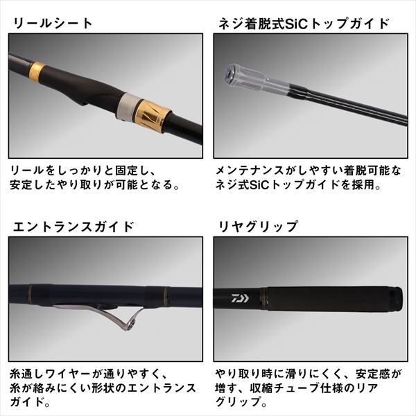 ダイワ 遠投竿 マークドライ 4-52遠投・J - メルカリ