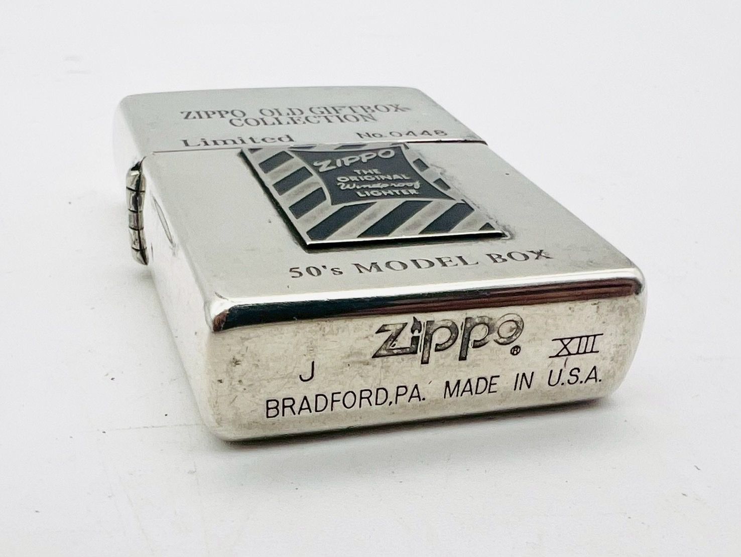 未使用品 ZIPPO OLD GIFTBOX COLLECTION Limited 30's MODEL BOX Windy