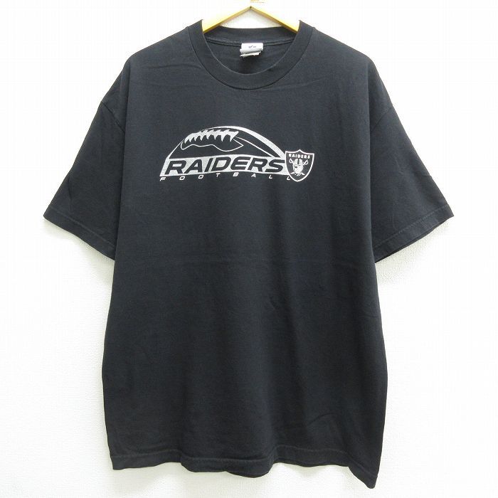 XL/古着 半袖 ビンテージ Tシャツ メンズ 00s NFL オークランド