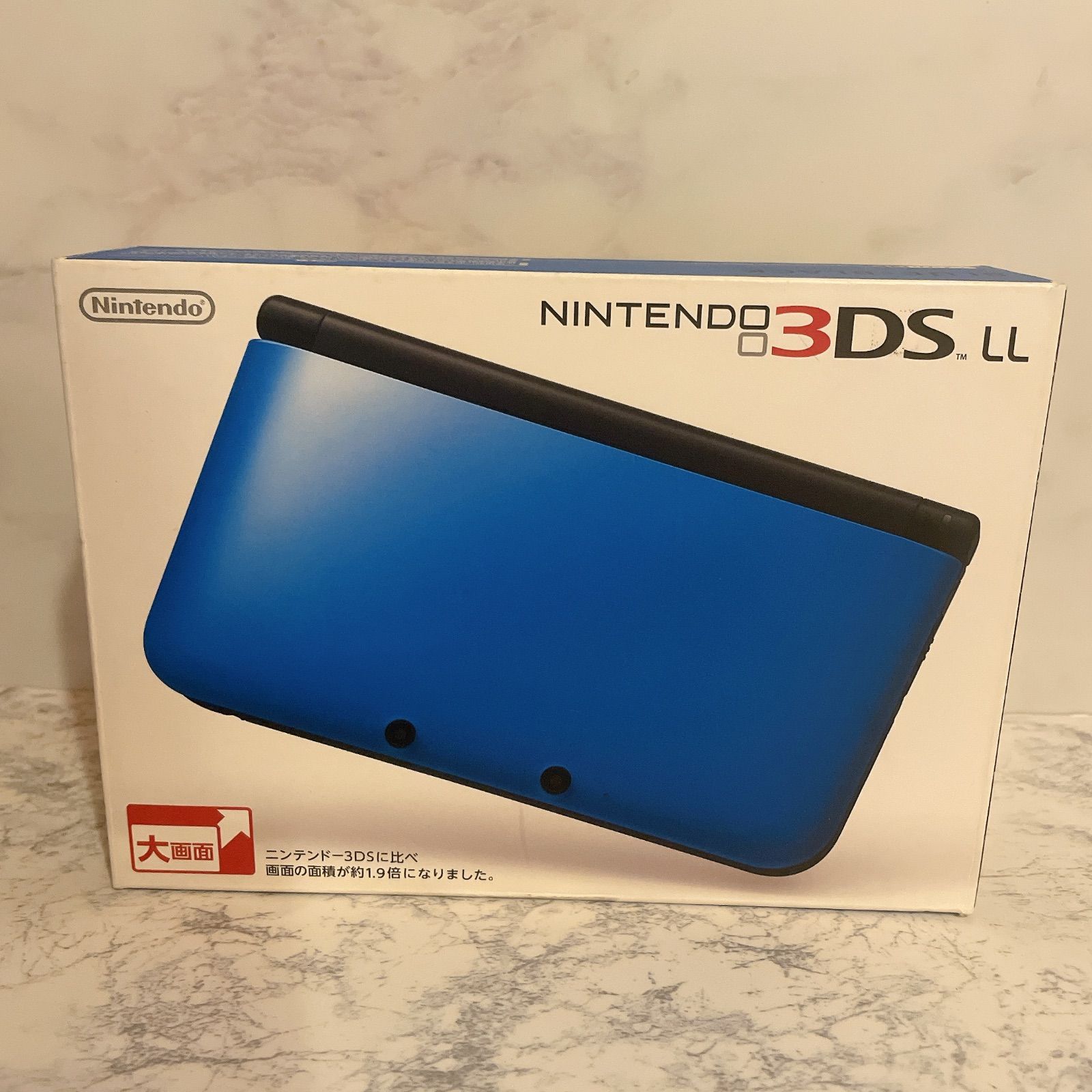 美品》ニンテンドー3DS LL ブルーブラック任天堂 Nintendo 本体・付属