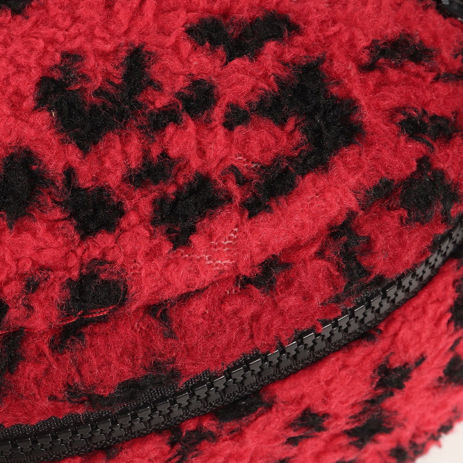 Supreme 17FW レオパード ボア ボディバッグ Supreme 17FW レオパード ボア ボディバッグ