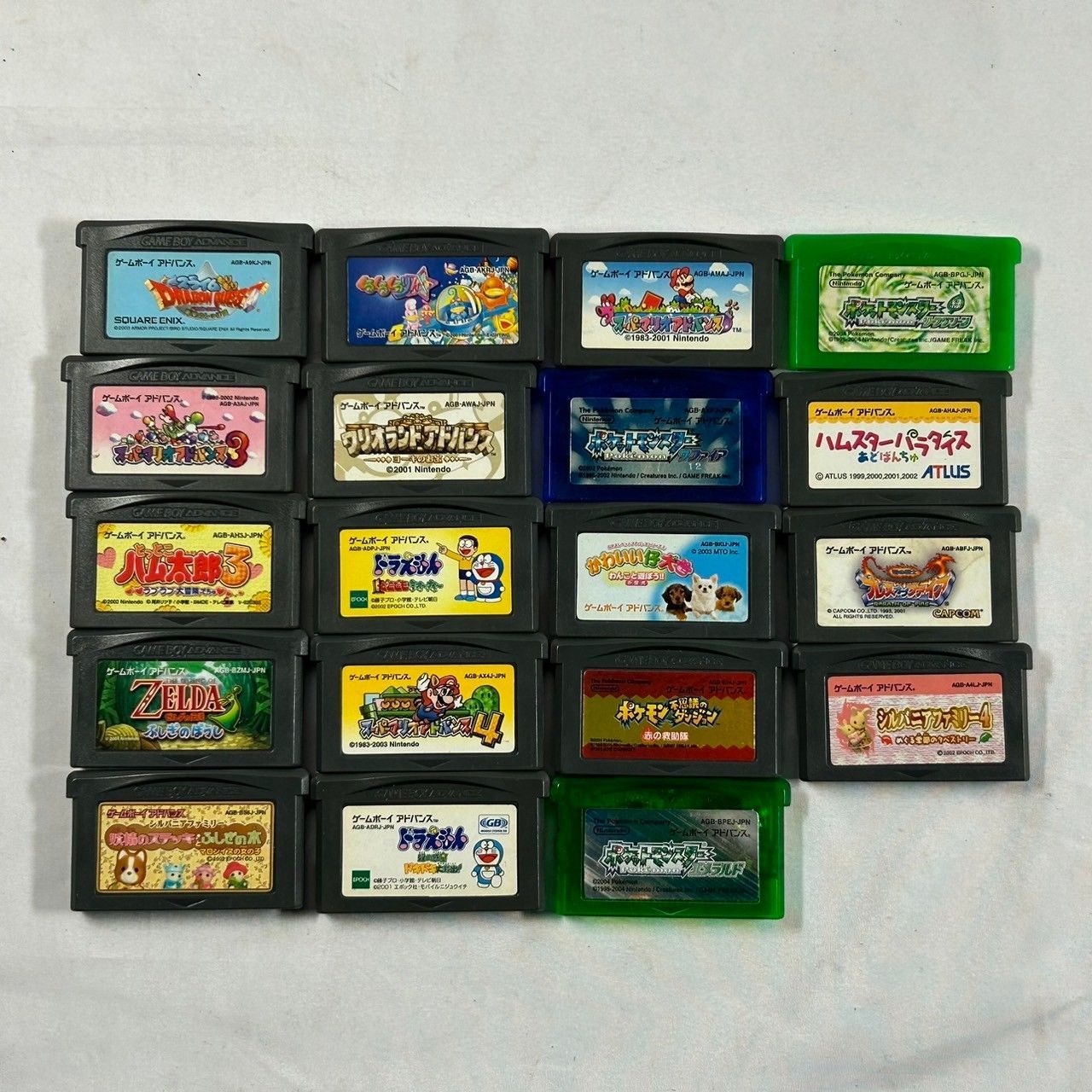 ゲームボーイアドバンスソフト 19本まとめ売り　(管理番号：OKU3178)