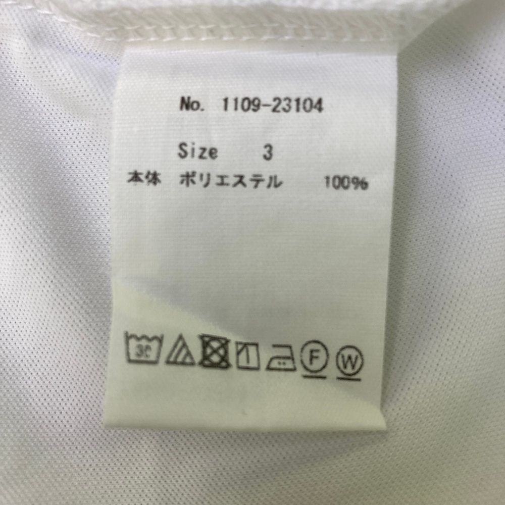 サイズ：3 CPG GOLF シーピージーゴルフ 半袖ポロシャツ