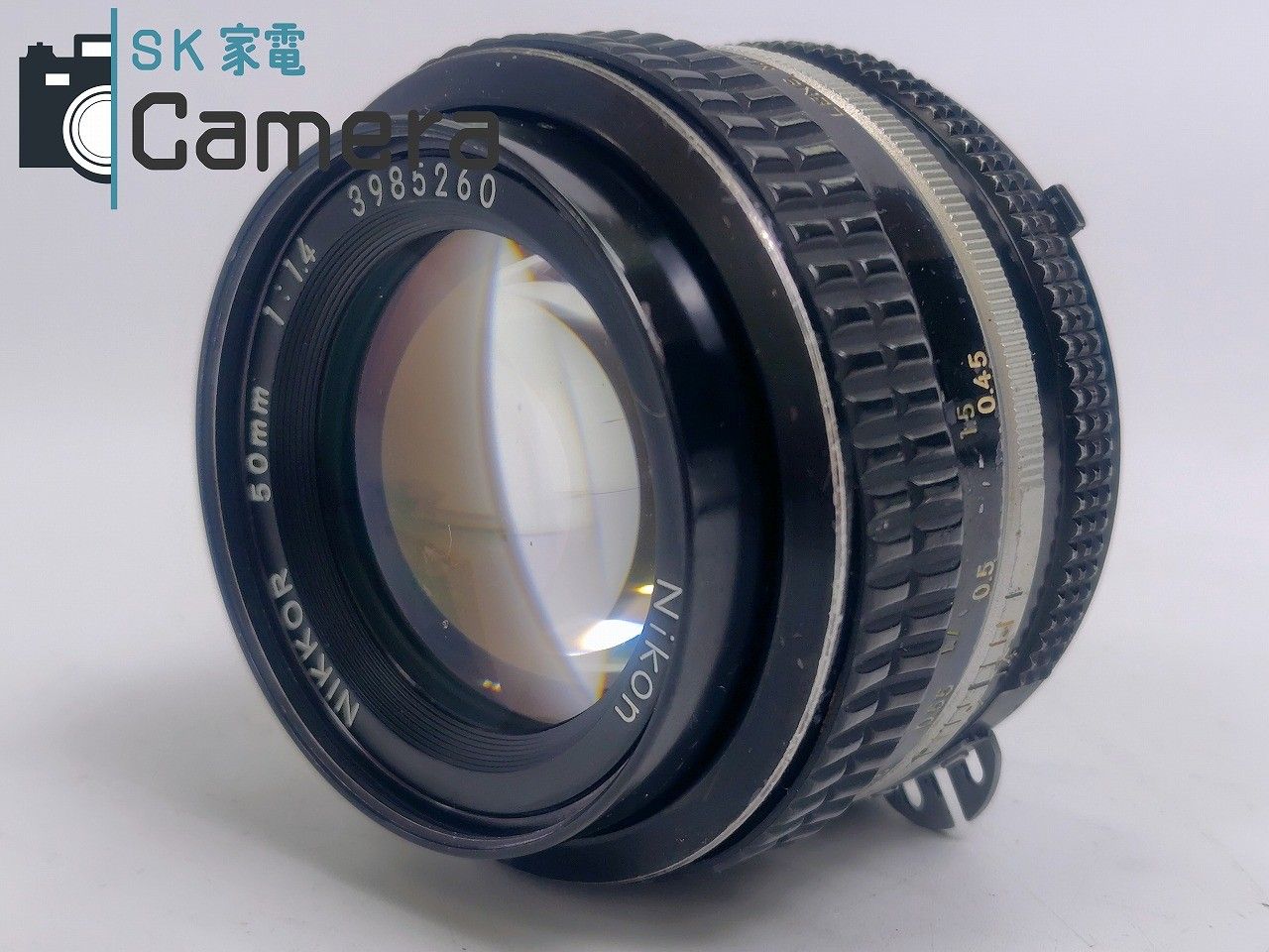 Nikon NIKKOR 50ｍｍ F1.4 Ai ニコン 絞り粘り