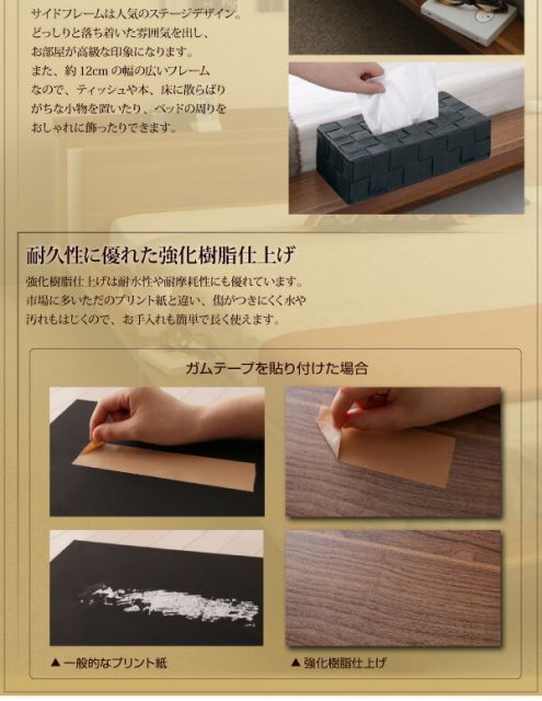 ベッドフレームのみ
