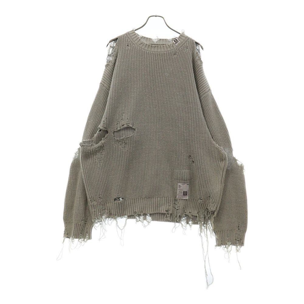 MIHARA YASUHIRO (ミハラヤスヒロ) 24SS Bleached Knit Sweater 