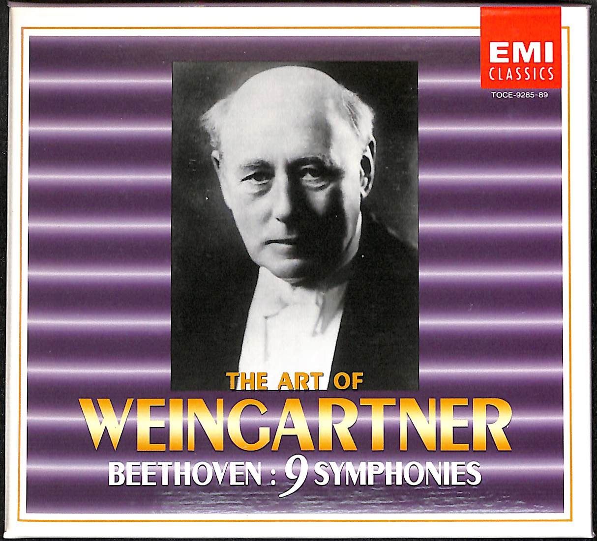【帯付き5CD】WEINGARTNER ワインガルトナーの芸術 ベートーヴェン交響曲全集