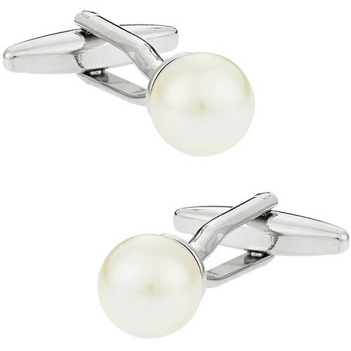 箱付き 世界最高品質ミキモト MIKIMOTO silver 真珠 カフスボタン MIKIMOTO ミキモト パール カフスボタン K18WG メレダイヤモンド