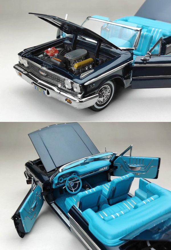 新品 SUNSTAR 1/18 1963 フォード ギャラクシー 500/XL オープン