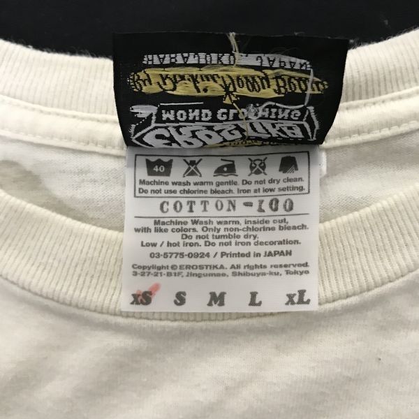 日本製☆EROSTIKA/エロスティカ☆ロッキンジェリービーン半袖Tシャツ
