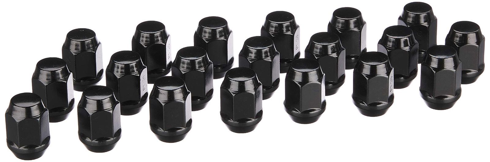 数量 103B-19-20P 20個入り ブラック 19HEX 全長31mm M12×1.25 ラグナット KYO-EI 協永産業
