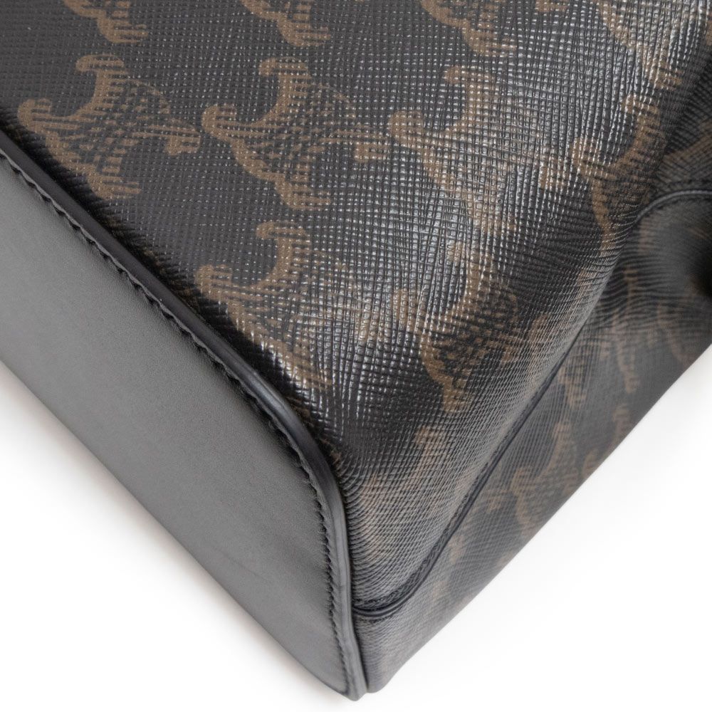 セリーヌ トイレットポーチ 化粧ポーチ トリオンフキャンバス レザー  