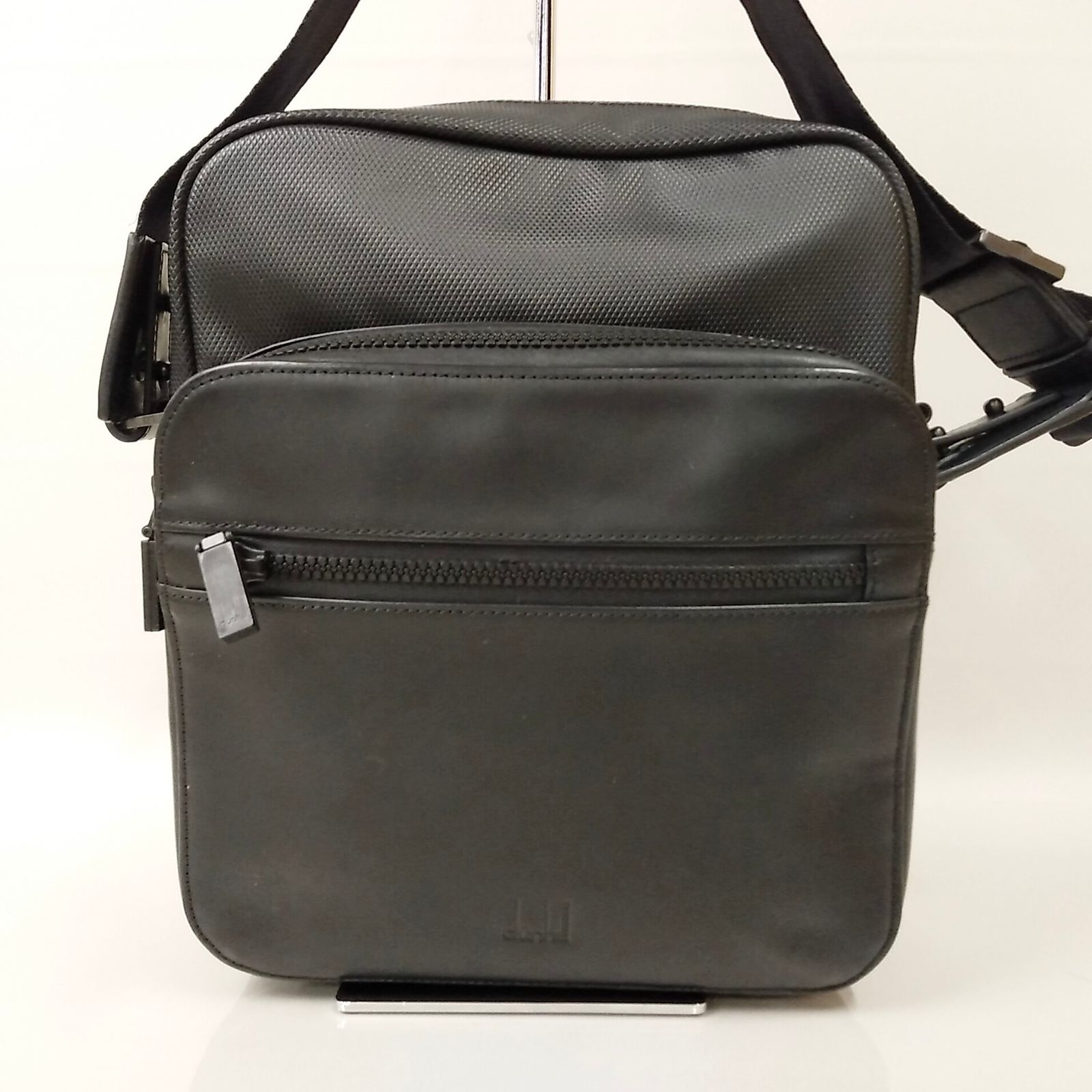 2502-109|ダンヒル ショルダーバッグ レザー ブラック - メルカリ 2502-109|ダンヒル ショルダーバッグ レザー ブラック - メルカリ