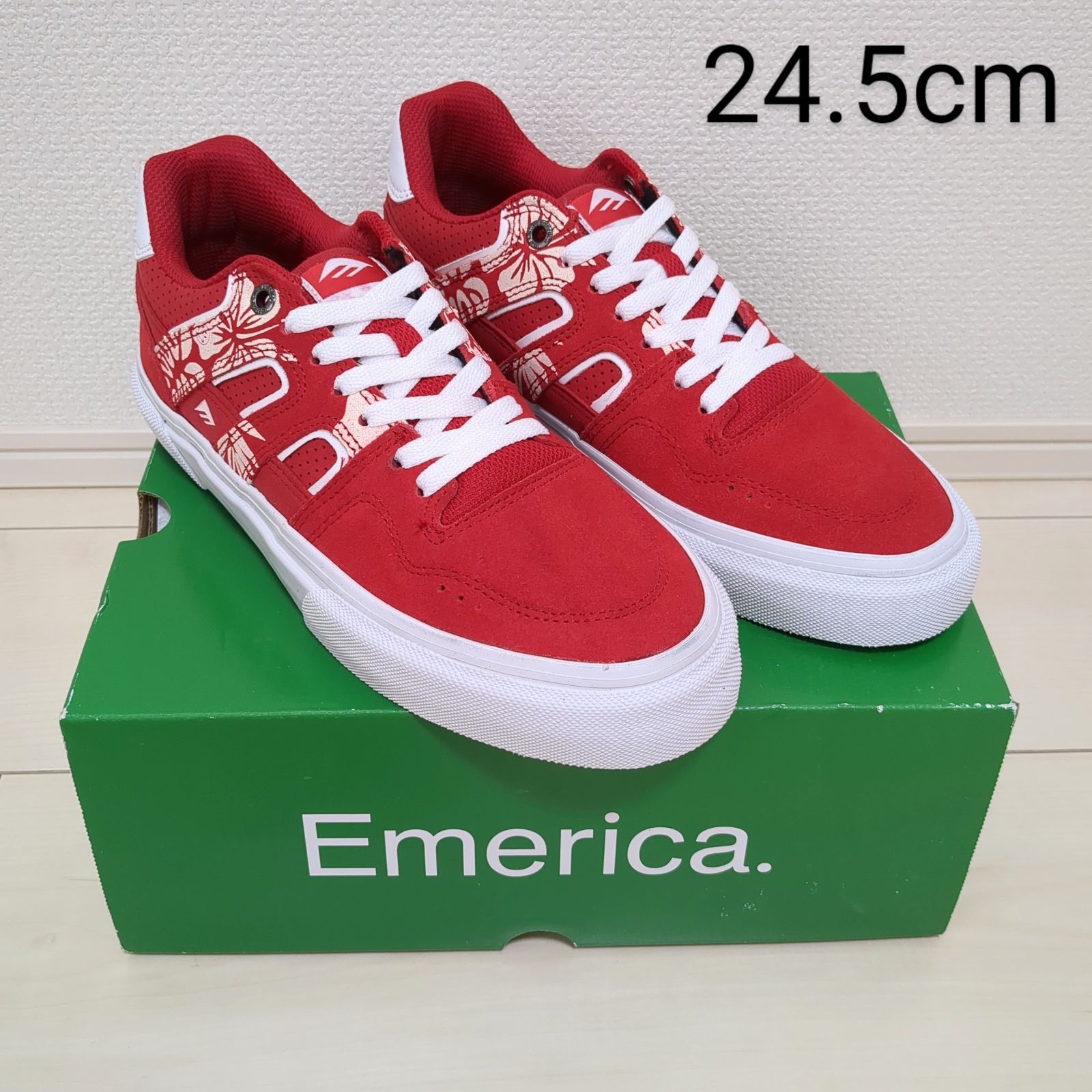 ラストリゾートAB スウェード ローファー 27.5cm COACH red leather sandal