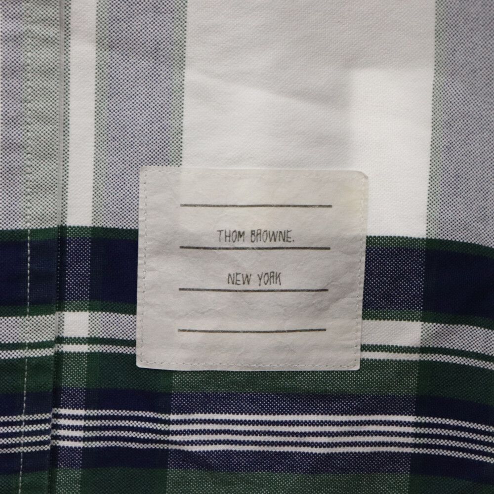 THOM BROWNE (トムブラウン) オックス ボタンダウン チェック