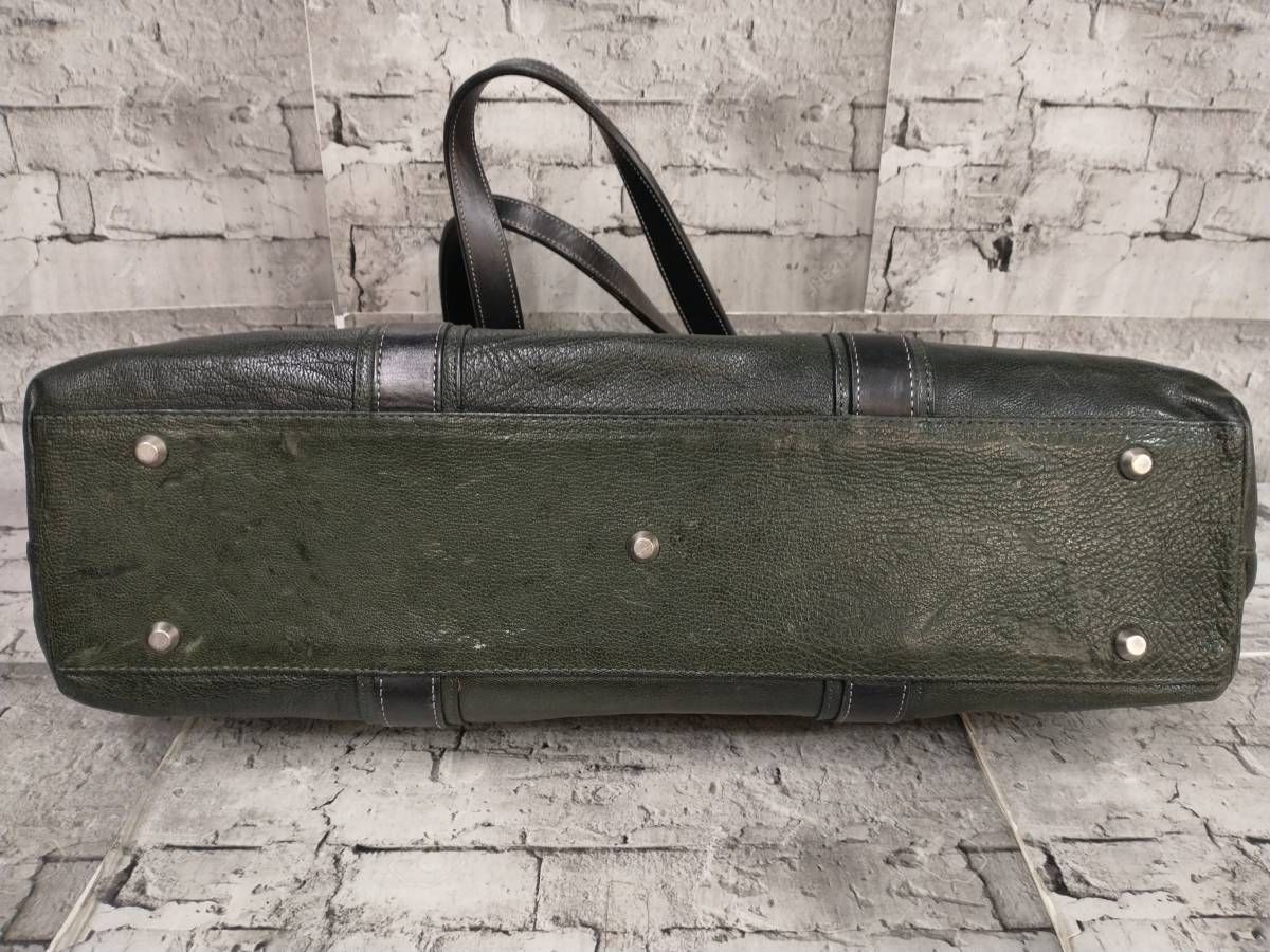 土屋鞄 アルマス バッファロービジネストート ダークグリーン 土屋鞄 アルマス バッファロービジネストート ダークグリーン 土屋鞄