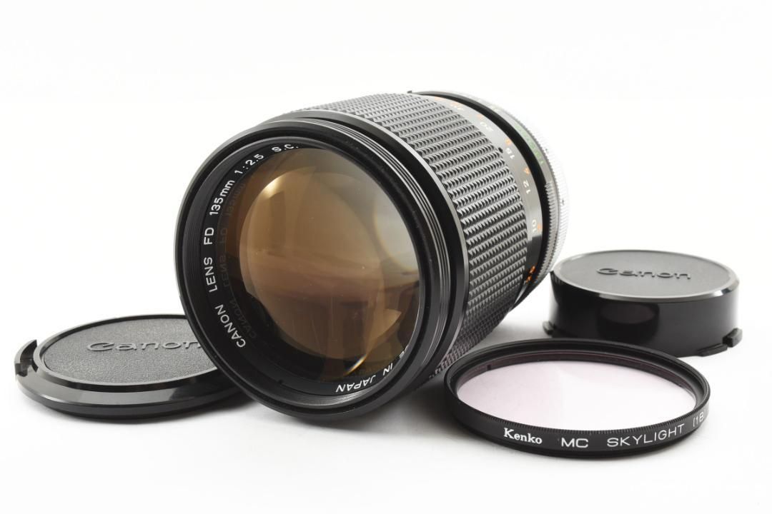 CANON FD 135mm F2.5 フィルター付 SO265 CANON FD 135mm F2.5 フィルター付 SO265 - メルカリ