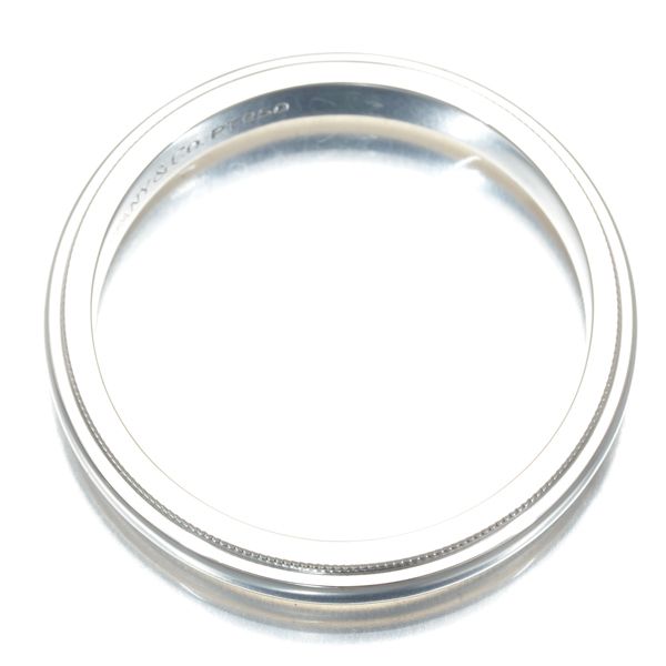 ティファニー リング トゥギャザー ミルグレイン 3mm 16号 Pt950