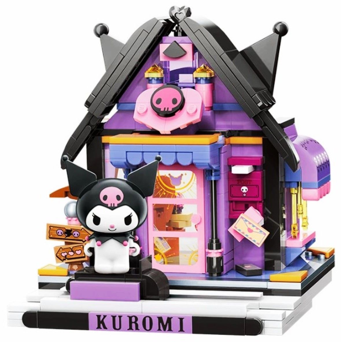 サンリオ　keeppley　ブロック　レゴ　クロミ　ショップ　お店　レゴ　おもちゃ