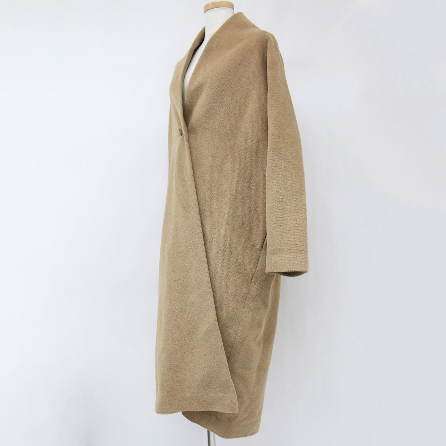 美品 SI-HIRAI スーヒライ アウター コート ロング アウター ベージュ 