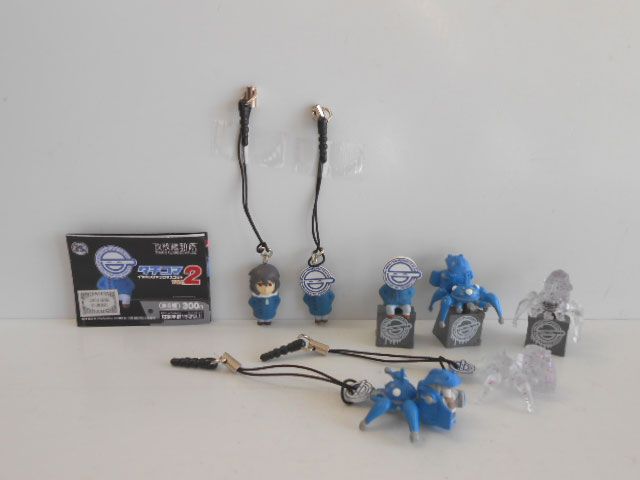 ♯Kyt13BT攻殻機動隊タチコマイヤホンジャックマスコット2S入7種