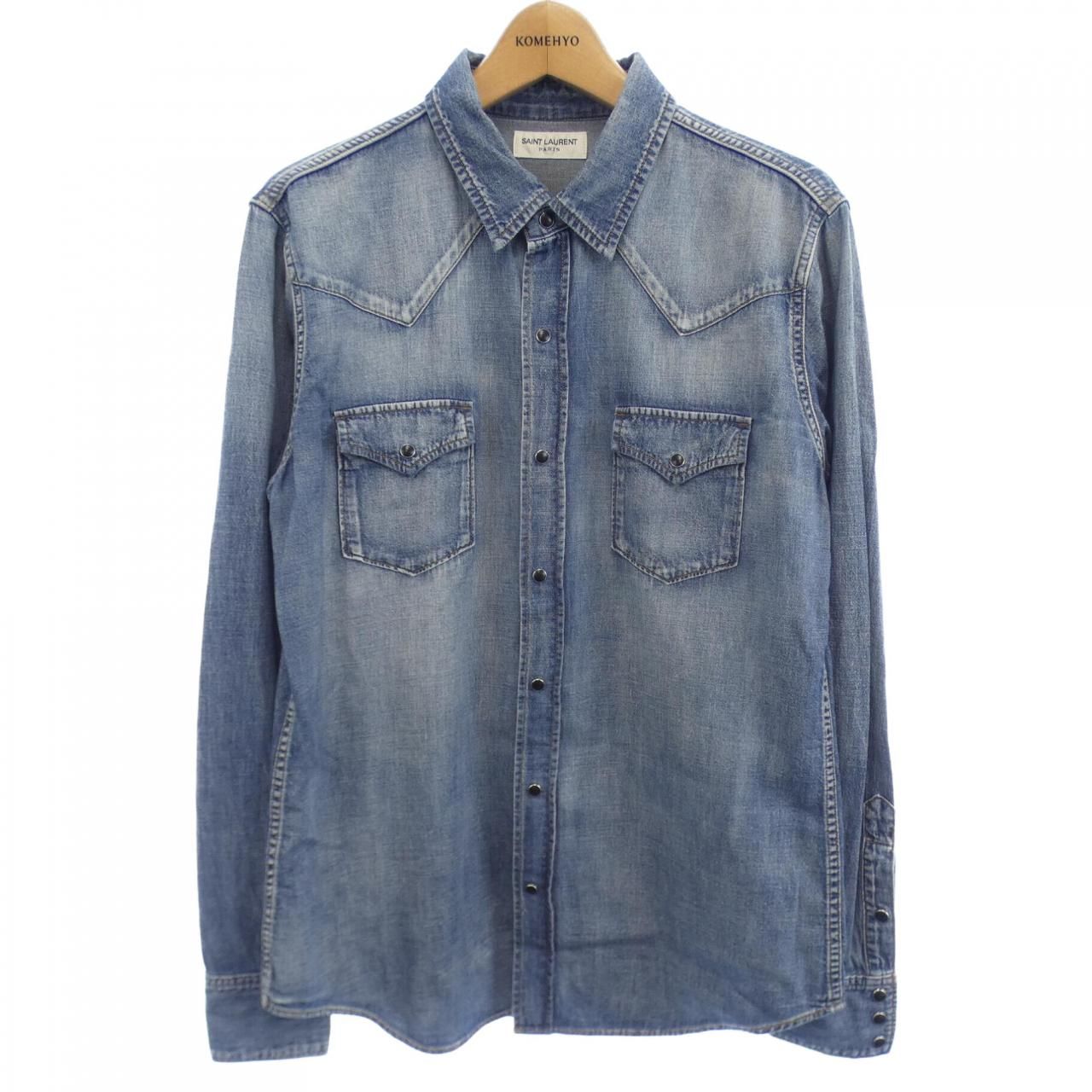 サンローラン SAINT LAURENT シャツ - メルカリ