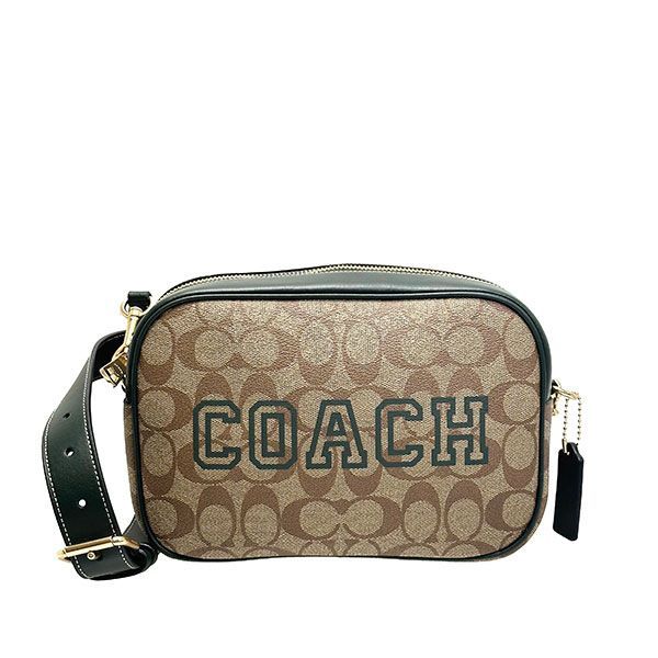 コーチ COACH バッグ ショルダーバッグ レディース アウトレット PVCコーティングキャンバス×レザー CE599 FCE599 IMRQE カーキ/グリーン WWW