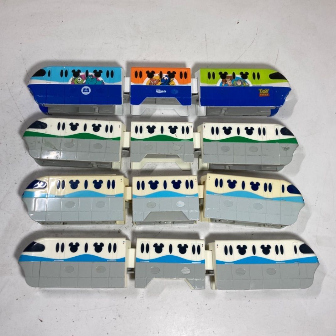 ☆プラレール ディズニーリゾートライン ジャンク品 4点セット  